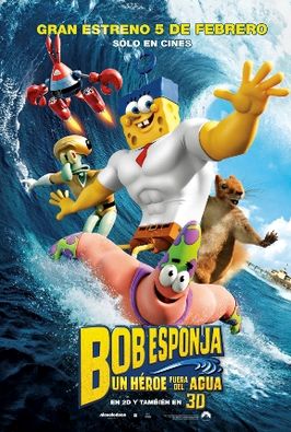 Bob Esponja: un héroe fuera del agua