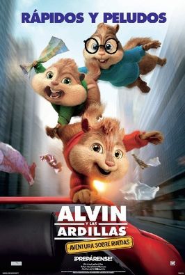 Alvin y las ardillas: Aventura sobre ruedas