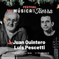 Juan Quintero y Luis Pescetti - 14º Festival Música de la Tierra