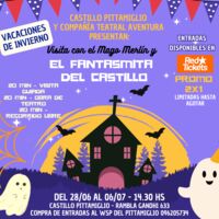 Visita con el Mago Merlín y el fantasmita del castillo