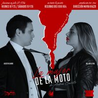 La mujer de la moto