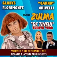 Zulma de Tinelli cuenta todo