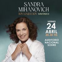 Sandra Mihanovich: Soy lo que Soy Sinfónico