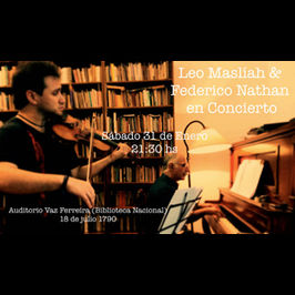 Leo Maslíah & Federico Nathan en Concierto