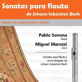 Sonatas para flauta de J. S. Bach