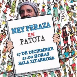 Ney Peraza en Patota