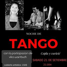 Noche de tango, copla y varieté
