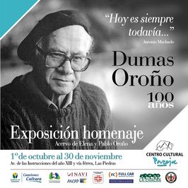 Exposición Homenaje 100 Dumas Oroño