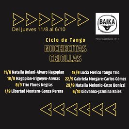 #Tango en Nochecitas Criollas