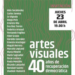 Artes visuales: 40 años de recuperación democrática