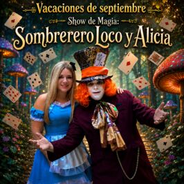 Sombrerero Loco y Alicia