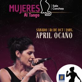 Mujeres al Tango presenta a April Ocaño